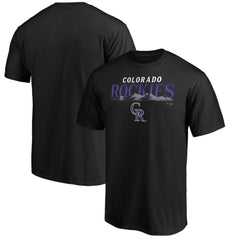 Colorado Rockies Team Adrenaline T-Shirt Black
