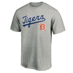 Detroit Tigers Cooperstown Collection Wahconah T-Shirt Heather Gray