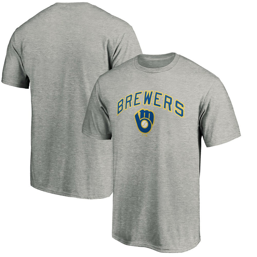 Milwaukee Brewers Cooperstown Collection Wahconah T-Shirt Heather Gray