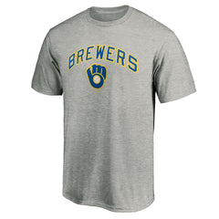 Milwaukee Brewers Cooperstown Collection Wahconah T-Shirt Heather Gray