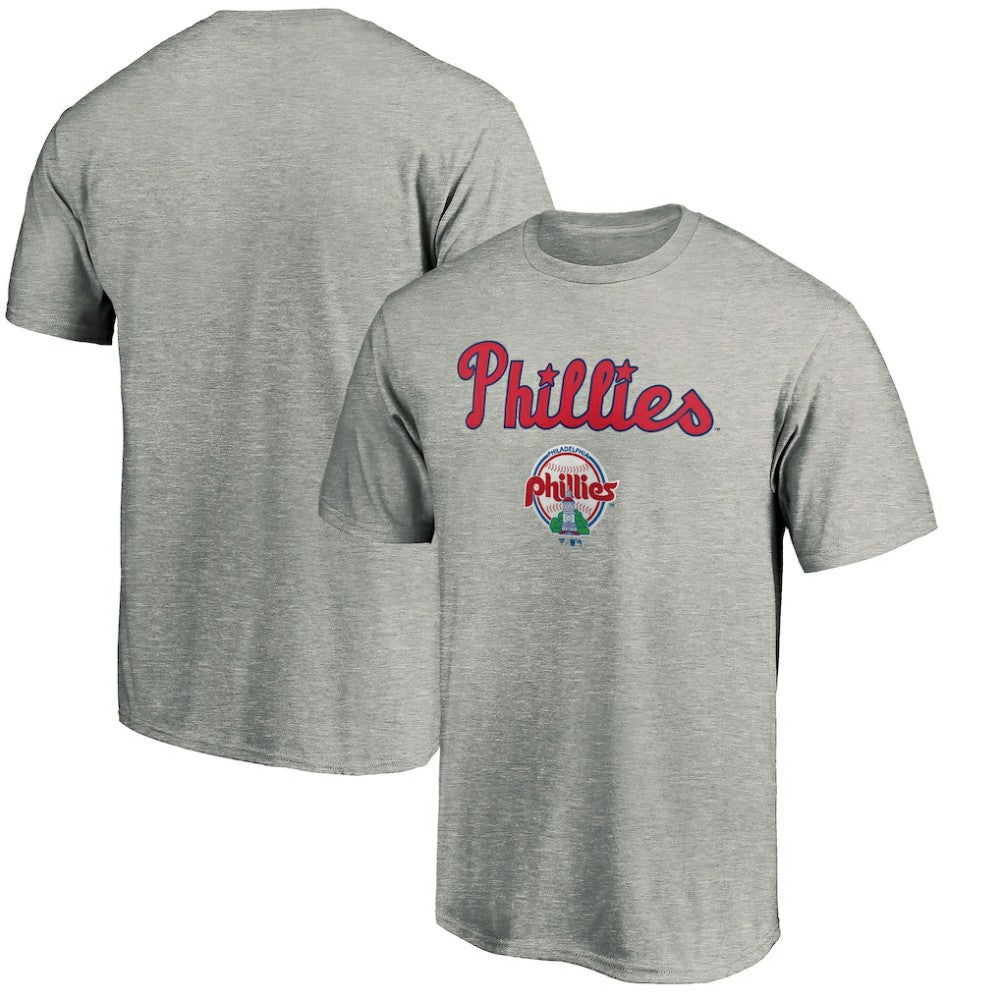 Philadelphia Phillies Cooperstown Collection Wahconah T-Shirt Heather Gray