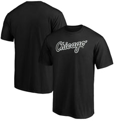 Chicago White Sox Official Wordmark T-Shirt Black