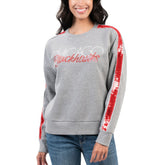 Chicago Blackhawks G-III 4Her by Carl Banks Women's Penalty Box Pullover Sweatshirt Gray