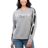 Philadelphia Flyers G-III 4Her by Carl Banks Women's Penalty Box Pullover Sweatshirt Gray