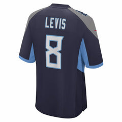 Will Levis Tennessee Titans Youth Game Jersey - Navy