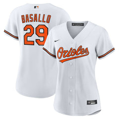 Samuel Basallo Baltimore Orioles Women's Replica Player Jersey - White