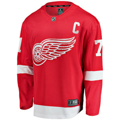 Dylan Larkin Detroit Red Wings Fanatics Branded Captain Home Breakaway Jersey Red