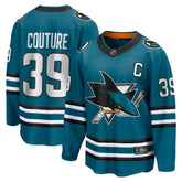 Logan Couture San Jose Sharks Fanatics Home Breakaway Jersey Teal