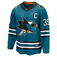 Logan Couture San Jose Sharks Fanatics Home Breakaway Jersey Teal