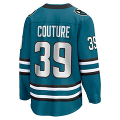 Logan Couture San Jose Sharks Fanatics Home Breakaway Jersey Teal