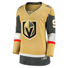 Jack Eichel Vegas Golden Knights Fanatics Women's Home Breakaway Player Jersey Gold