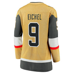 Jack Eichel Vegas Golden Knights Fanatics Women's Home Breakaway Player Jersey Gold