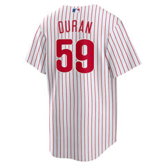Jhoan Duran Philadelphia Phillies Home Replica Jersey - White