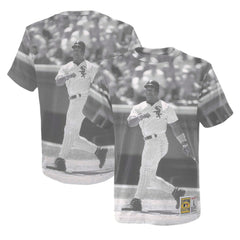 Bo Jackson Chicago White Sox Youth Sublimated Player T-Shirt White | Mitchell & Ness