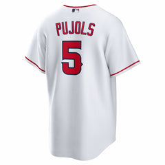 Albert Pujols Los Angeles Angels Home Retired Player Replica Jersey - White
