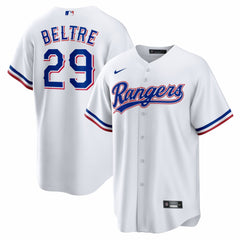 Adrian Beltre Texas Rangers Home Retired Player Replica Jersey - White