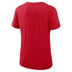 St. Louis Cardinals Women's Authentic Collection Performance Scoop Neck T-Shirt Red | Nike