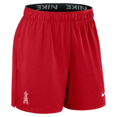 Los Angeles Angels Women's Authentic Collection Knit Shorts Red | Nike