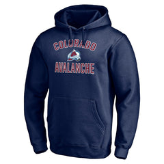 Colorado Avalanche Victory Arch Pullover Hoodie Navy