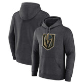 Vegas Golden Knights Primary Logo Pullover Hoodie Charcoal