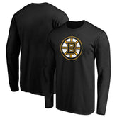 Boston Bruins Primary Logo Long Sleeve T-Shirt Black