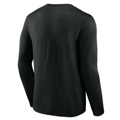 San Francisco Giants Logo Athletic Heart & Soul Long Sleeve T-Shirt Black