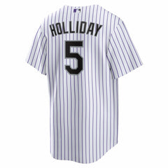 Matt Holliday Colorado Rockies Home Retired Player Replica Jersey - White