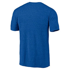 Chicago Cubs Cooperstown Collection Our Game Tri-Blend T-Shirt Heather Royal