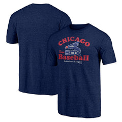 Chicago White Sox Cooperstown Collection Our Game Tri-Blend T-Shirt Heather Navy