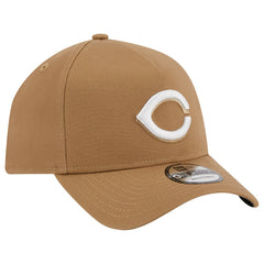 Cincinnati Reds A-Frame 9FORTY Adjustable Hat Khaki | New Era