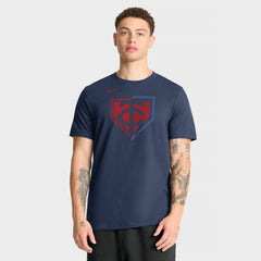 Minnesota Twins Icon T-Shirt Navy | Nike