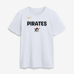 Pittsburgh Pirates Bold Team Name T-Shirt White | Nike