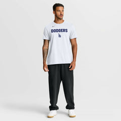 Los Angeles Dodgers Bold Team Name T-Shirt White | Nike