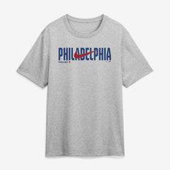 Philadelphia Phillies Swoosh Legend Dri-FIT T-Shirt Heather Gray | Nike