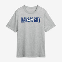 Kansas City Royals Swoosh Legend Dri-FIT T-Shirt Heather Gray | Nike