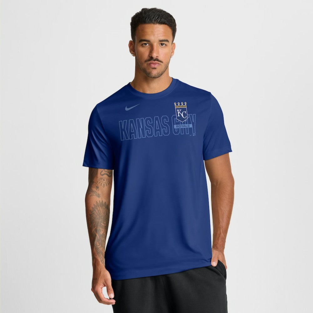 Kansas City Royals Knockout Team Legend Dri-FIT T-Shirt Royal | Nike