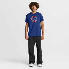 Chicago Cubs Tri-Blend Logo T-Shirt Royal | Nike