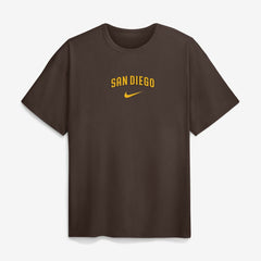 San Diego Padres City Name Max 90 T-Shirt Brown | Nike