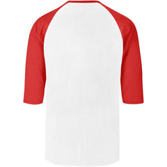 Los Angeles Angels City Connect Crescent Franklin Raglan 3/4-Sleeve T-Shirt Cream | 47 brand