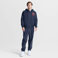 St. Louis Cardinals Primetime Lockup Full-Zip Hoodie Navy | Nike
