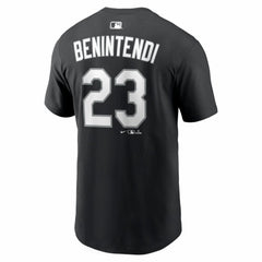 Andrew Benintendi Chicago White Sox Home Name & Number T-Shirt Black | Nike