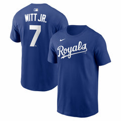 Bobby Witt Jr. Kansas City Royals Name & Number T-Shirt Royal | Nike