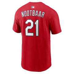 Lars Nootbaar St. Louis Cardinals Home Name & Number T-Shirt Red | Nike