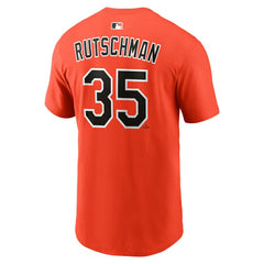 Adley Rutschman Baltimore Orioles Name & Number T-Shirt Orange | Nike
