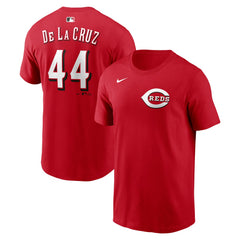 Elly De La Cruz Cincinnati Reds Home Name & Number T-Shirt Red | Nike