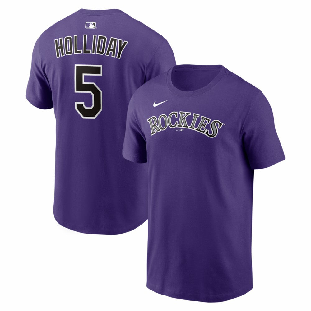 Matt Holliday Colorado Rockies Cooperstown Collection Name & Number T-Shirt Purple | Nike
