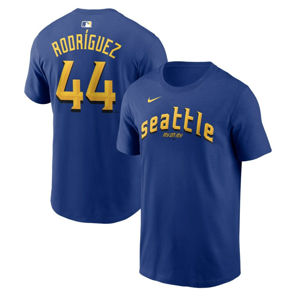 Julio Rodríguez Seattle Mariners City Connect Name & Number T-Shirt Royal | Nike