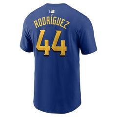 Julio Rodríguez Seattle Mariners City Connect Name & Number T-Shirt Royal | Nike