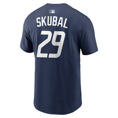 Tarik Skubal Detroit Tigers City Connect Name & Number T-Shirt Navy | Nike
