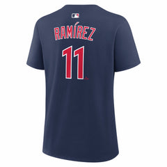 José Ramírez Cleveland Guardians Women's Name & Number T-Shirt Navy | Nike